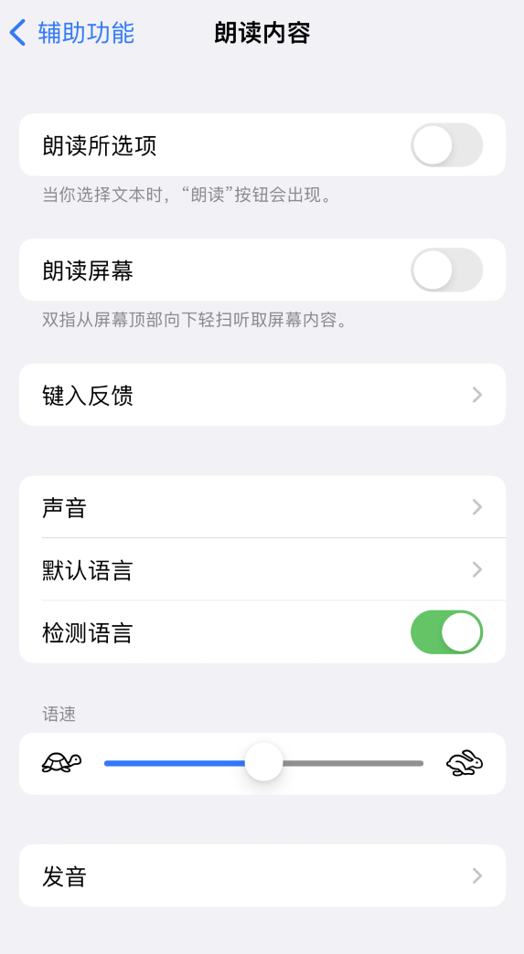 镇平苹果服务网点分享iOS 16 小技巧：让 iPhone 朗读屏幕上的内容或所选择的文本 
