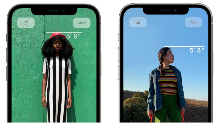 镇平苹果服务网点分享通过iPhone激光雷达测量身高方法教程 